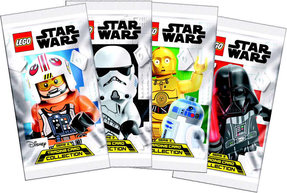 Star wars lego cheap trading cards