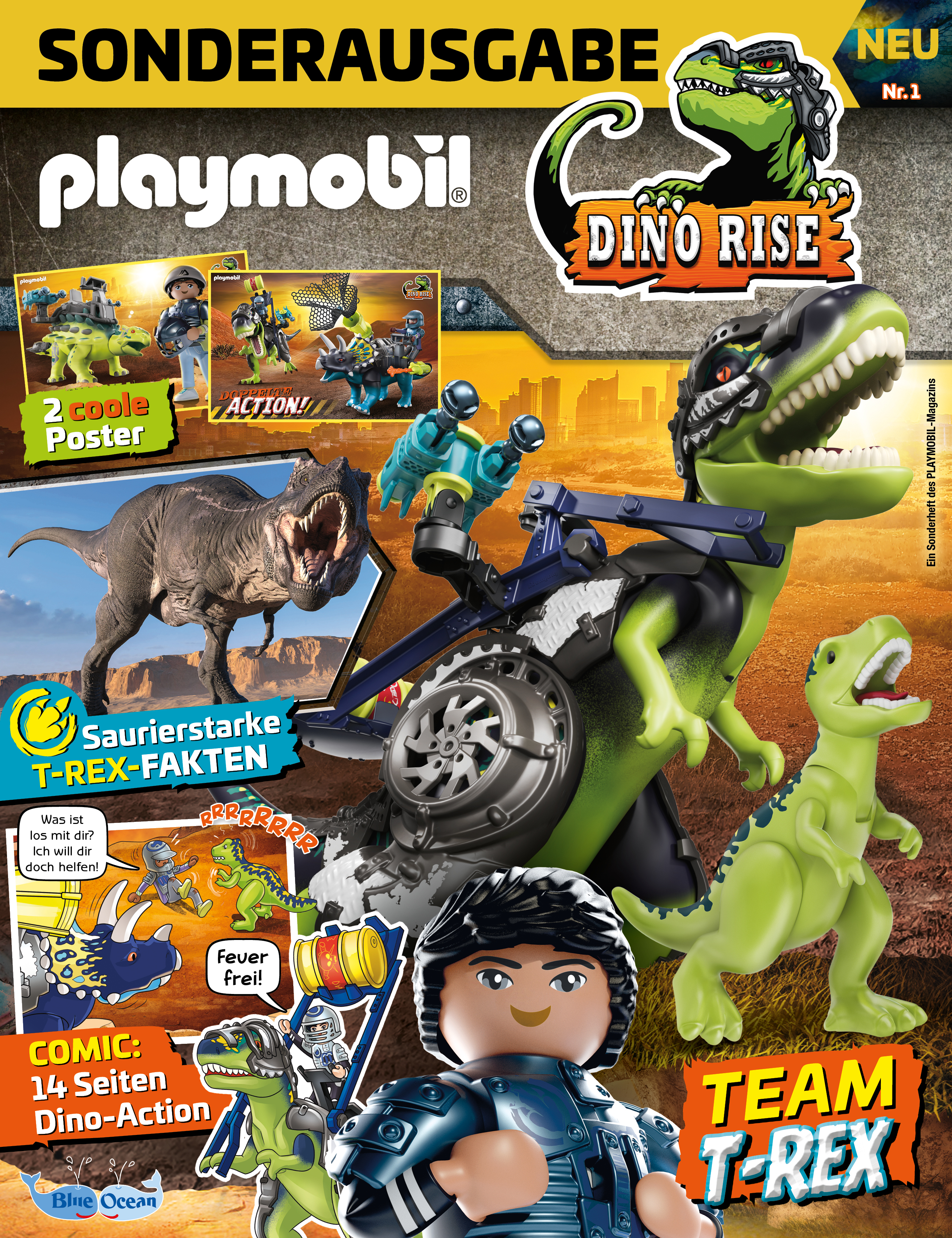 Blue Ocean Entertainment: PLAYMOBIL Dino Rise Sonderheft