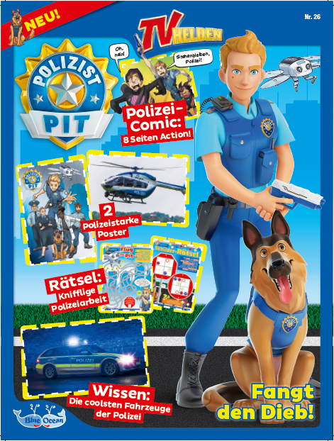Das Cover des Magazins Polizist Pit