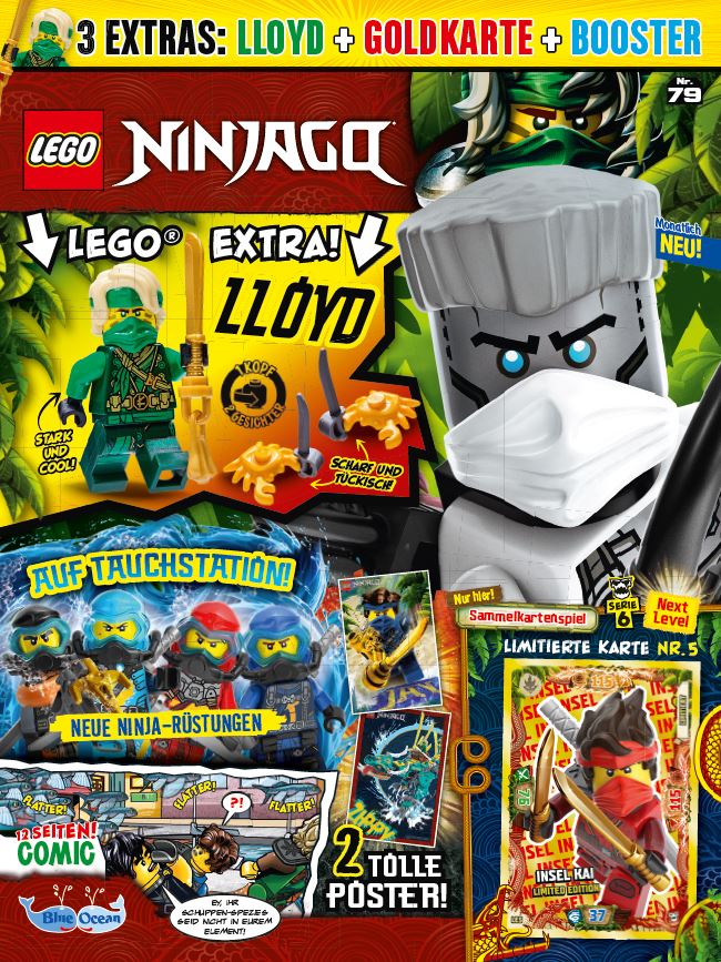 28   2017  NEU Lego Ninjago Heft Magazin Sammelheft Nr