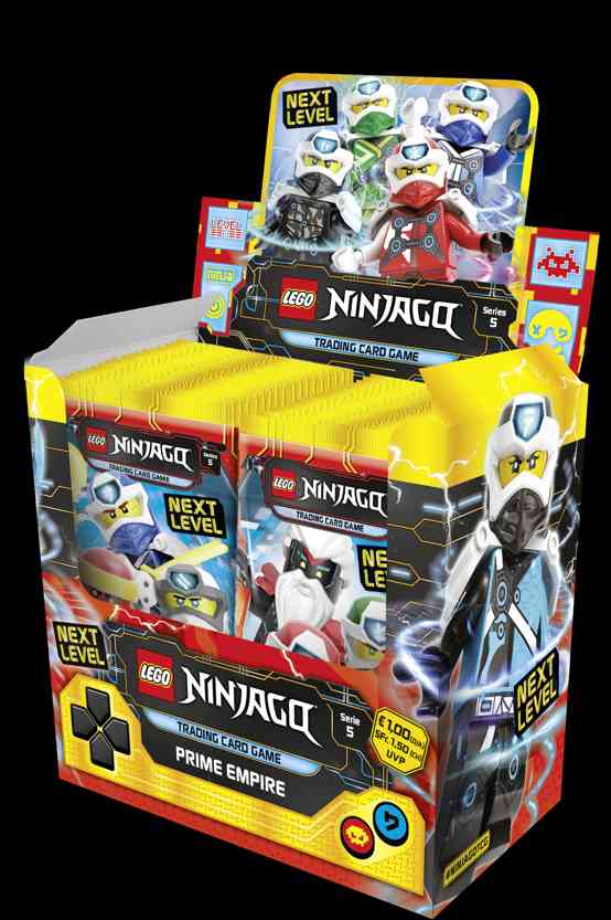 Ninjago Serie 5 TCG Sammelkarte Lego® Traiding Cards 10x Booster 50 Karten 