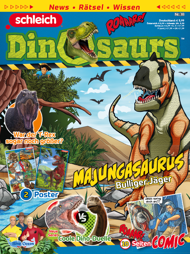 Blue Ocean Entertainment SCHLEICH DINOSAURS Die bissige Dinosaurier