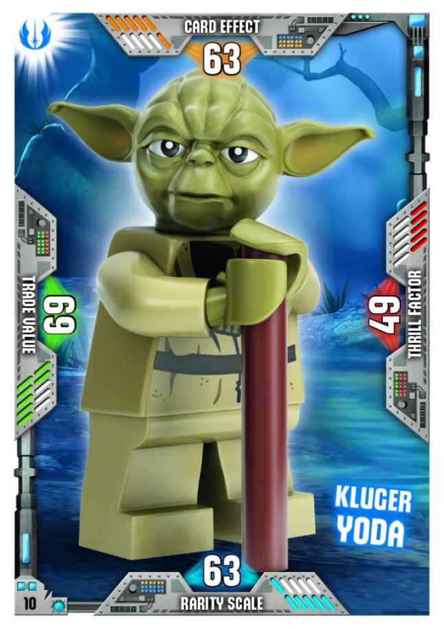 LEGO Star Wars Sammelkarten Serie 1 Folie Kluger R2-D2 25 
