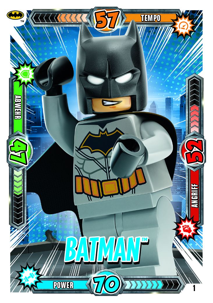 Blue Ocean Entertainment Lego Batman Trading Card Game Serie 1