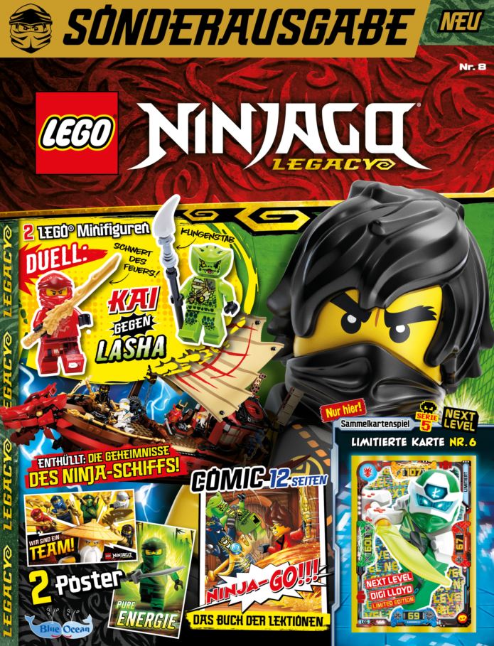 Blue Ocean Entertainment Ninjago Trading Card Game Serie 5